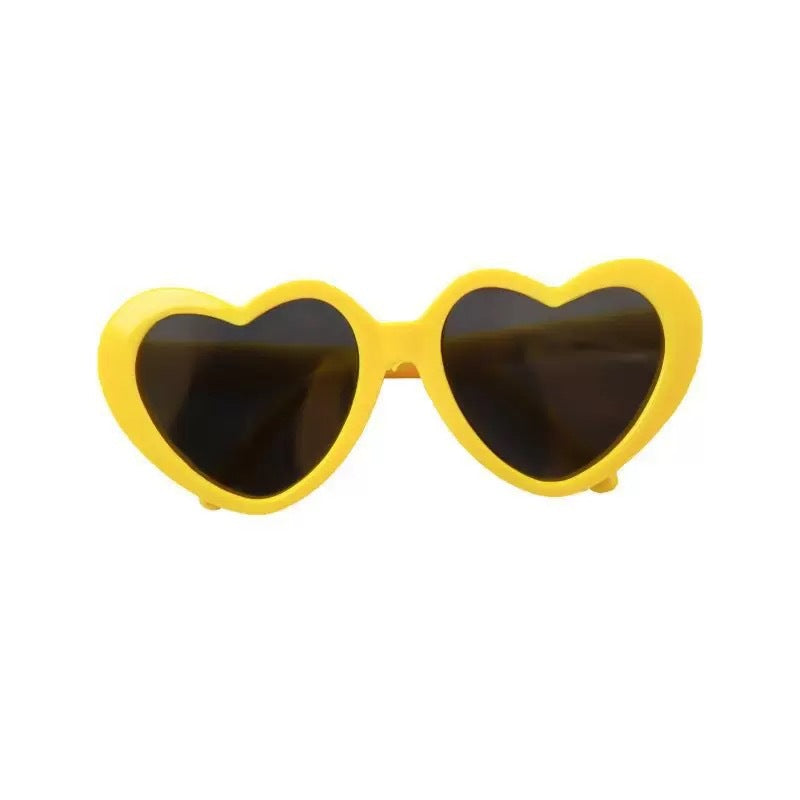 Pet Sunglasses Sun Flower Love Accessories Posing Cute