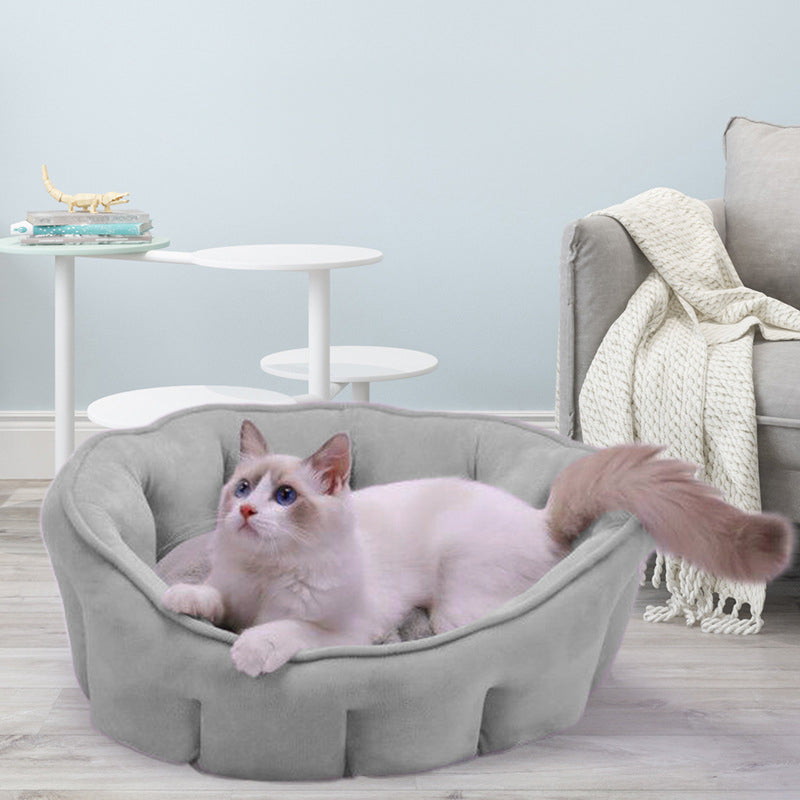 Kennel Mat Cat House Cat Hammock Caixas De Areia Gato Cat Kennel Winter Warm Cat Kennel Plush Thickened Pet