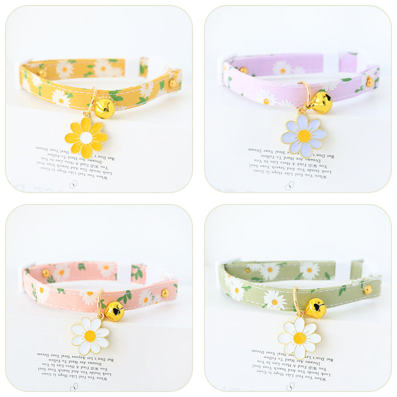 Kitten And Dog Bell Safety Clip Necklace Accessory