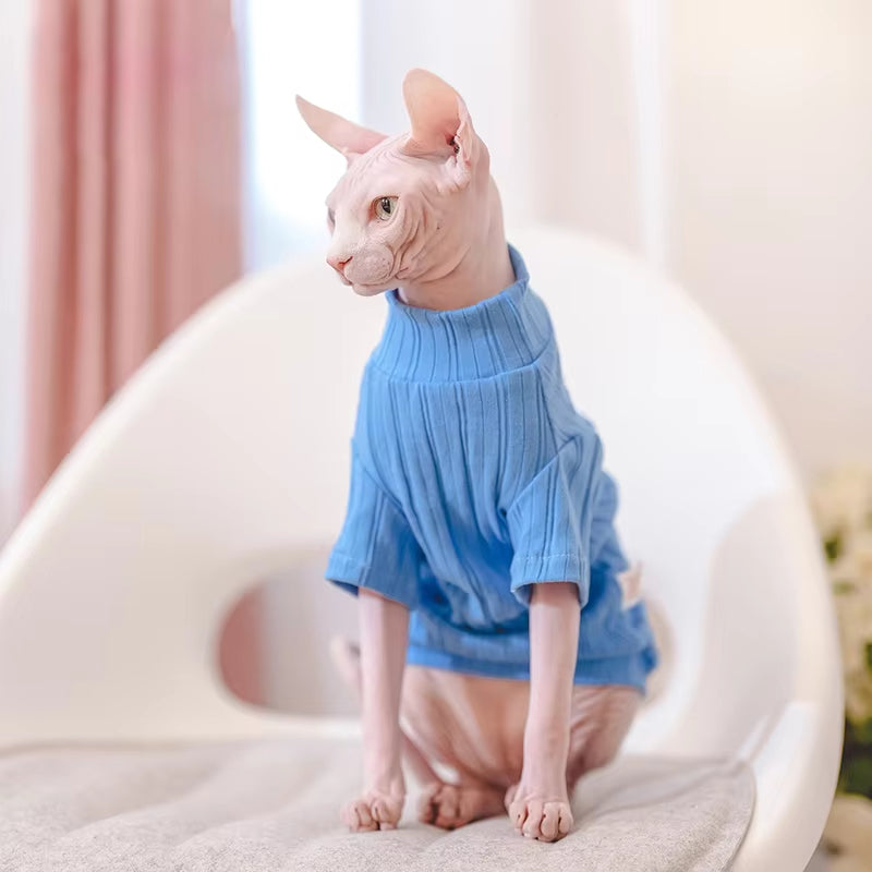 Soft Sphynx Sweater Hairless Cat Clothes