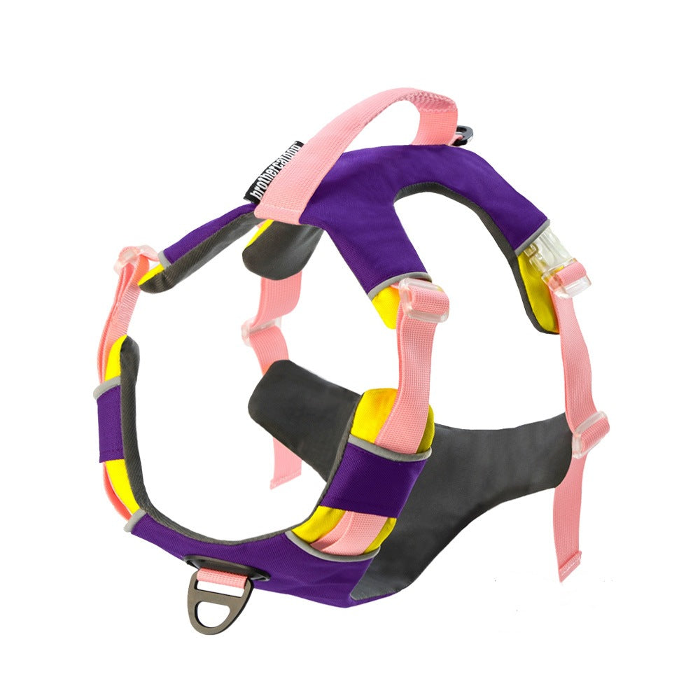 Dog Night Reflective Training Vest Chest Strap