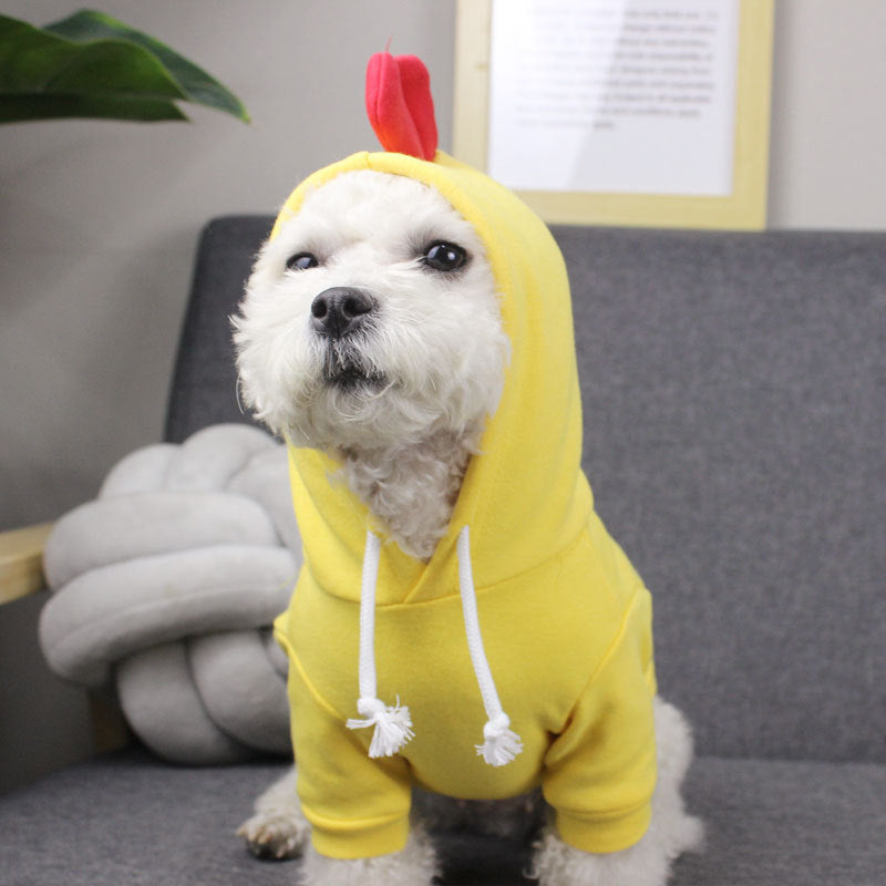 Dinosaur Cotton And Velvet Turned Into Pet Clothing