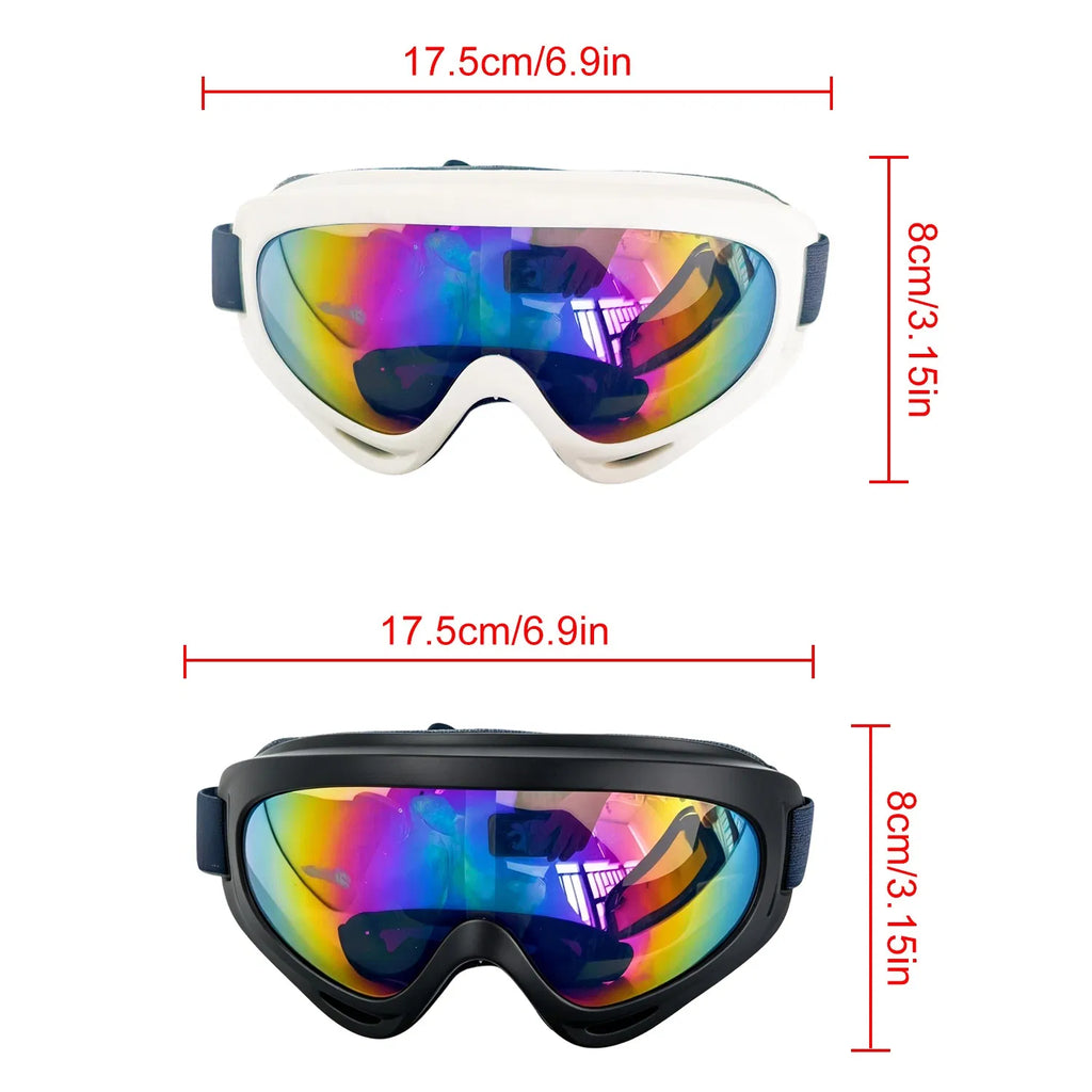 2 Pack Pet Protection Dog Sunglasses Pet Goggles Windproof Eye Wear Adjustable Dog Goggles (US Logistics only For USPS.TK/TMEU only For self-pickup)