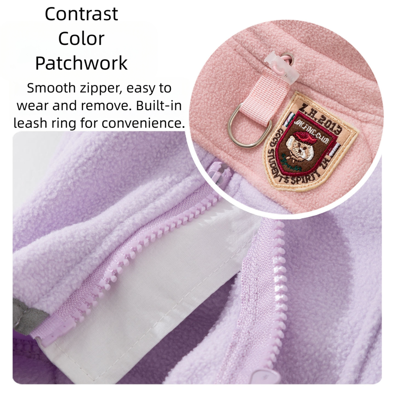 Cat Clothes Are Warm And Fluffy In Winter, Providing Warmth For Kittens In Autumn And Winter. Four-legged Fleece Jackets For Small And Medium-sized