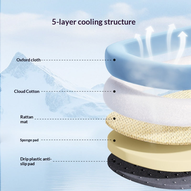 Cat Bed Summer Cooling Bed All-Season Universal