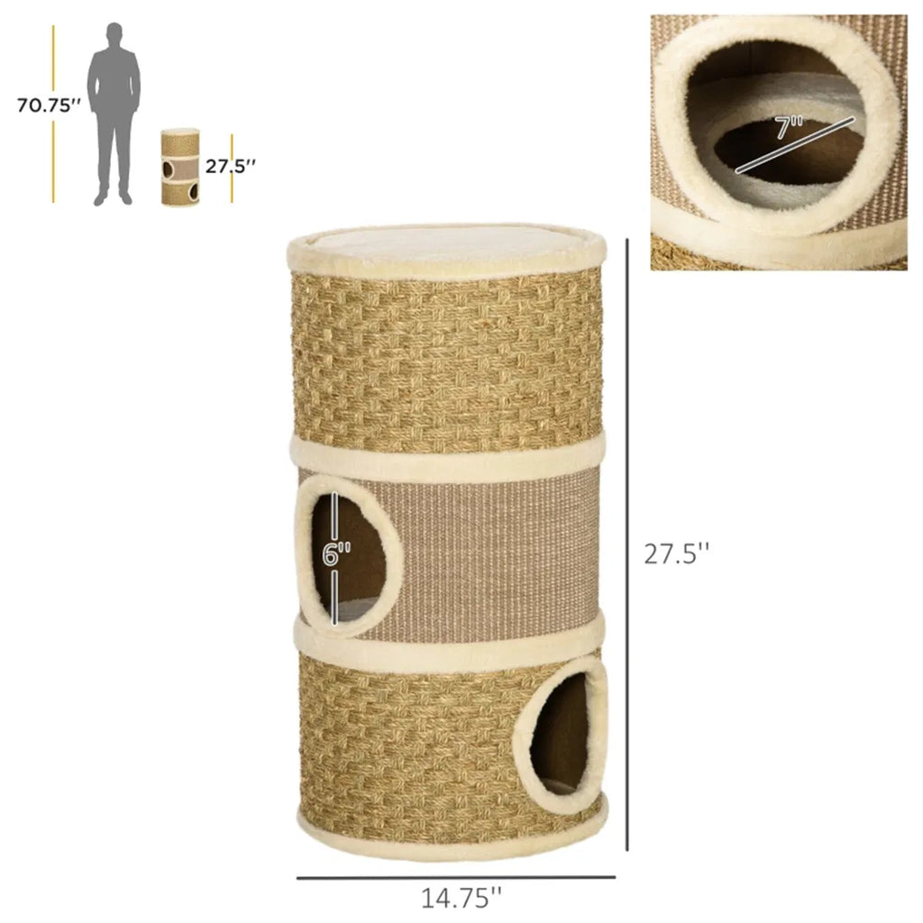 Wooden Cat House/Cat Trees /Cat Climbing Tower ( Shipping)(Prohibited by WalMart)
