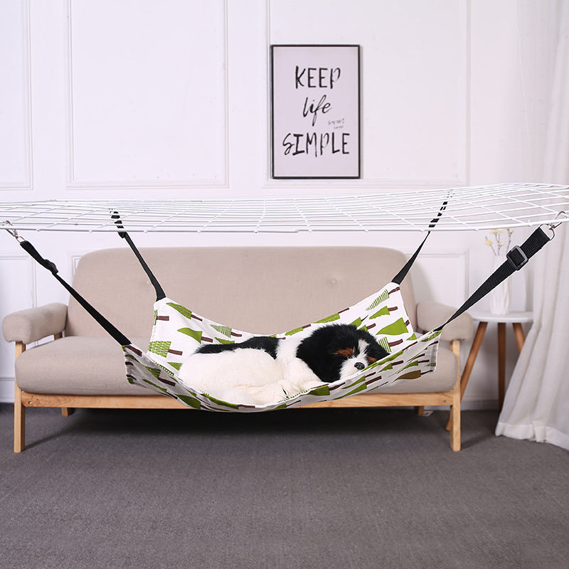 Home Creative Pet Hammock Hanging Nest Removable And Washable