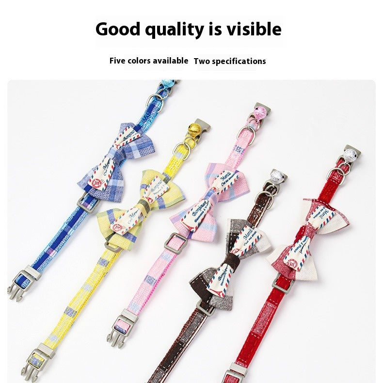 Cute Collar Necklace Pet Decorations