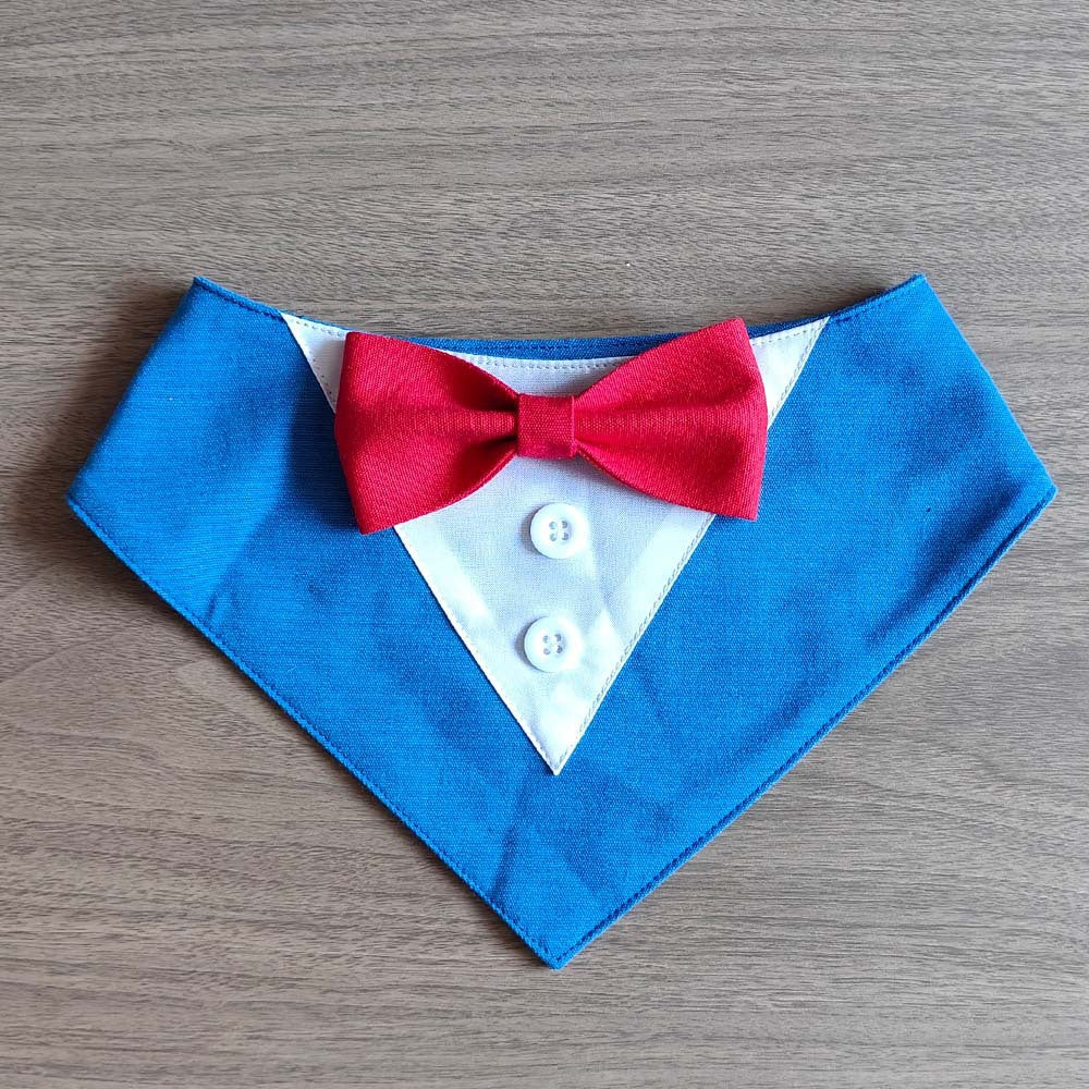 British-style Handsome Dog Bib For Weddings