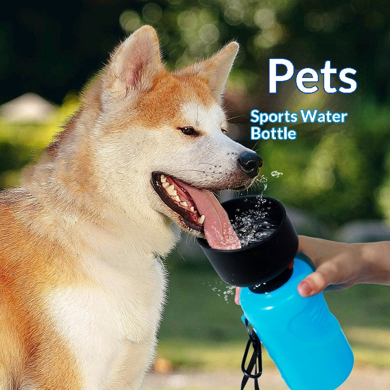 Portable Squeeze-style Dog Water Bowl And Cat Drinking Fountain