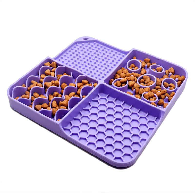 Pet Dog And Cat Multifunctional Suction Cup Licking Pad