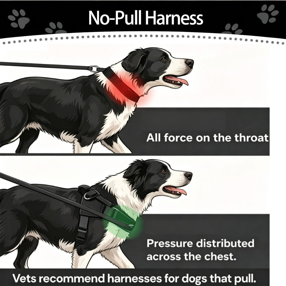 No-Pull Harness,No Pull Dog Harness With Soft Padded Handle Reflective Adjustable Breathable Mesh Pet Vest,Easy On-Off Soft Padded Harness,Easy For