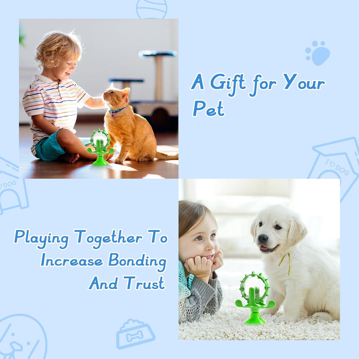 Interactive Cat Toy Puzzle Toy Pet Slow Feeder For Bored Indoor Cat Small Medium Dog
