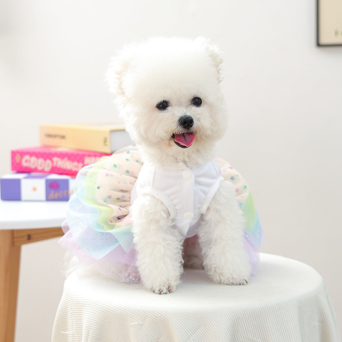 Pet Small Dog Fluffy Tutu Dress