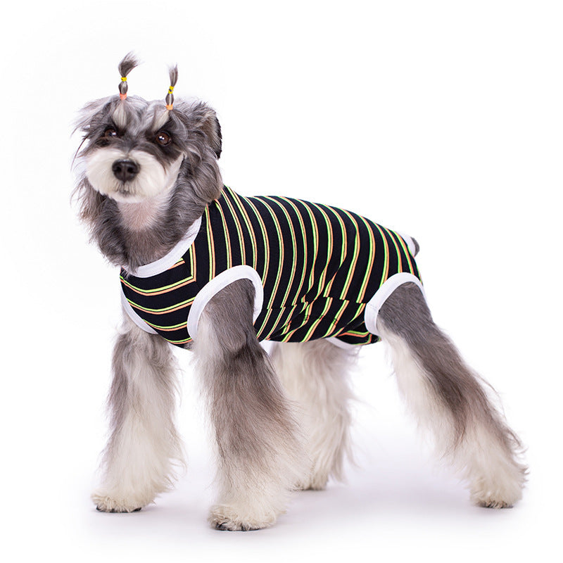 Dog Physical Pants Springsummer Thin Bellyband Vest