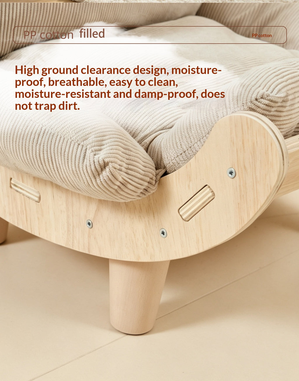 Wear-Resistant Integrated Cat Sofa Bed