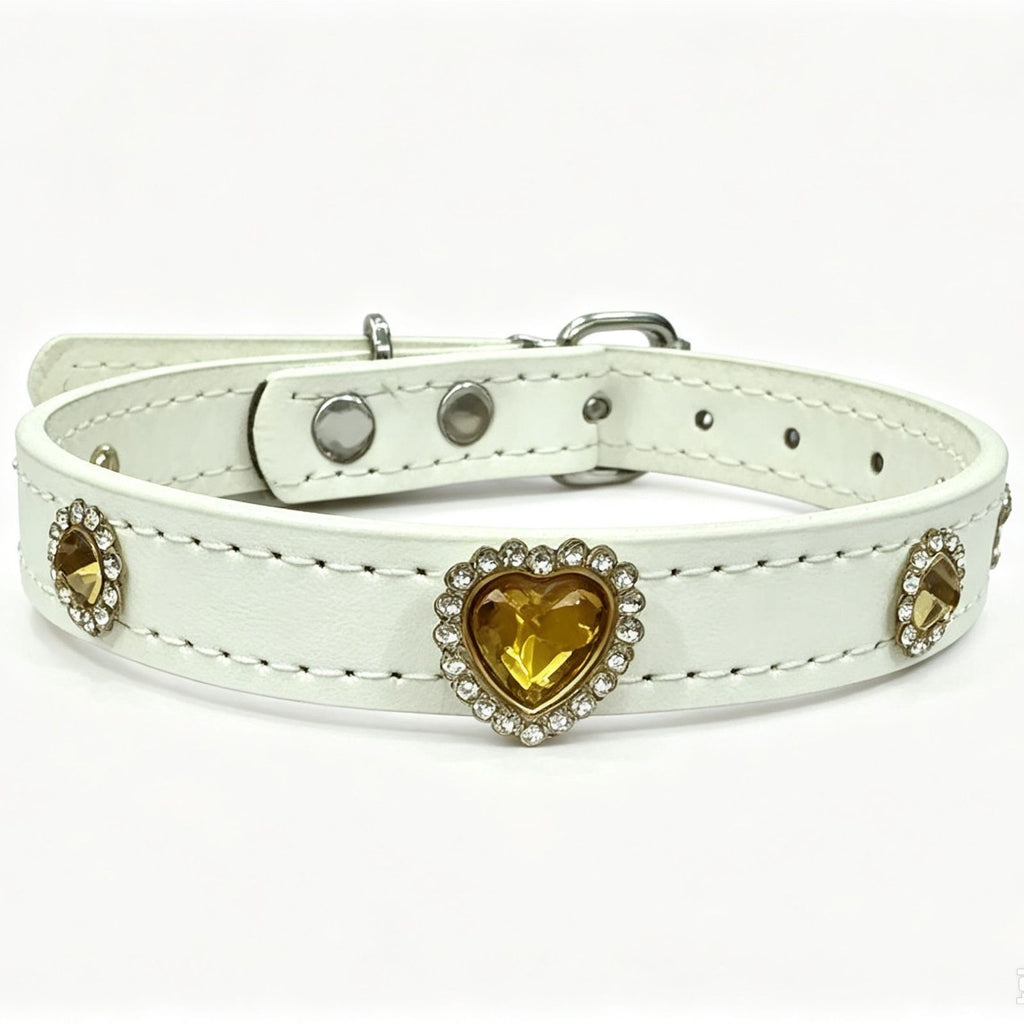 Cat And Dog Decorative Rhinestone Pet Collar