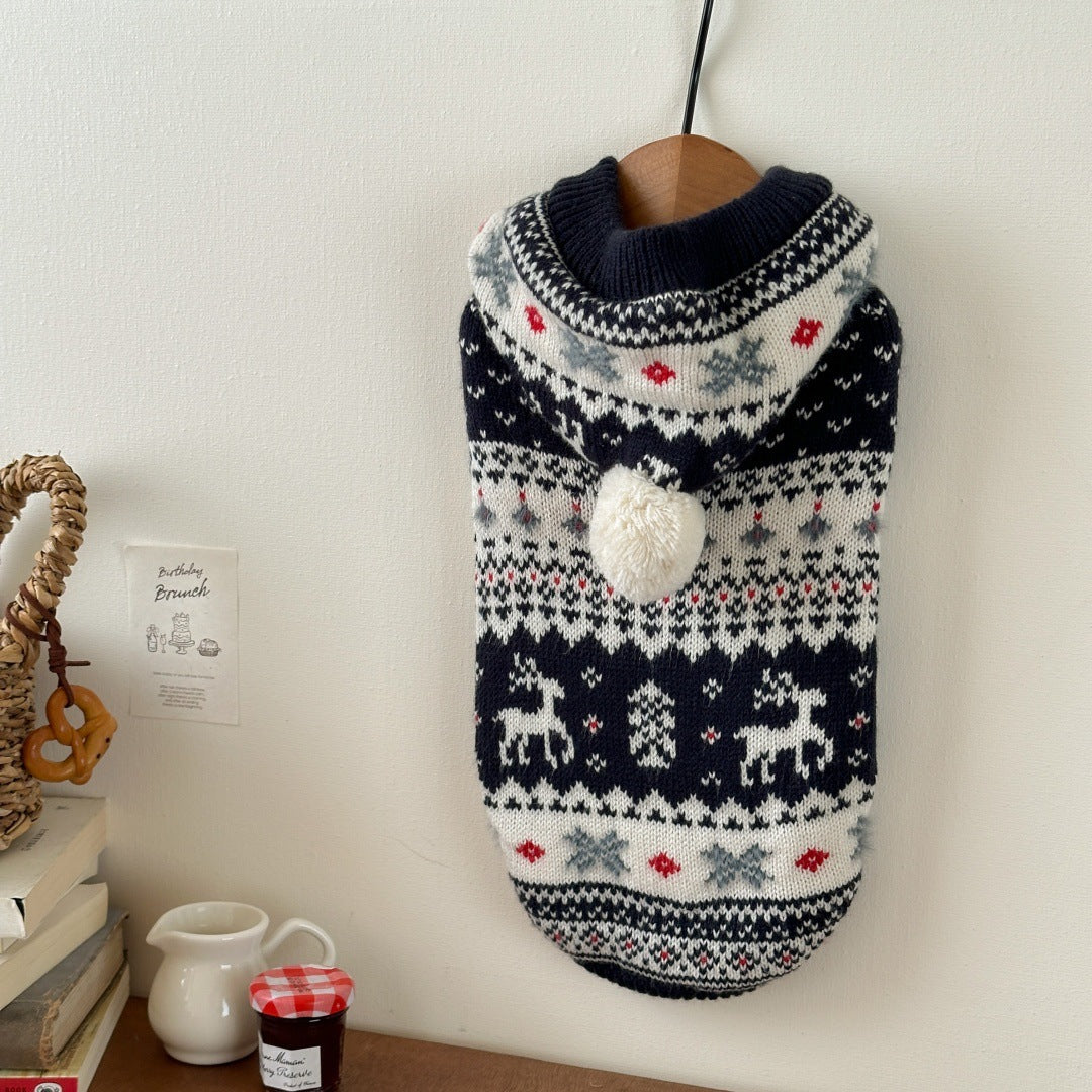 Sweater Pet Clothing Waterproof Delicately Soft Keeps Cats Warm And Dogs Cozy