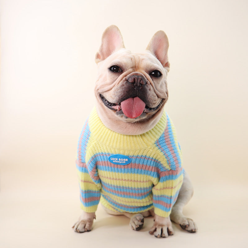 Dog Clothes Pet Clothes Autumn And Winter Jarre Aero Bull Schnauzer Bichon Maltese Xi Shi Small Sweater
