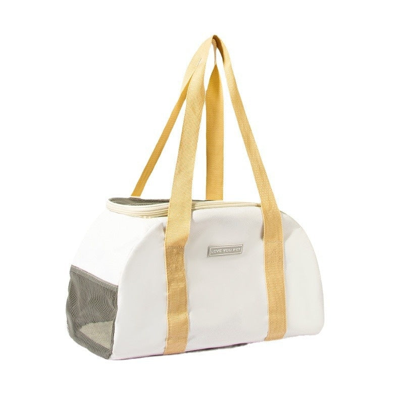 One Shoulder Cat Bag Breathable Lightweight Washable Portable Large Capacity