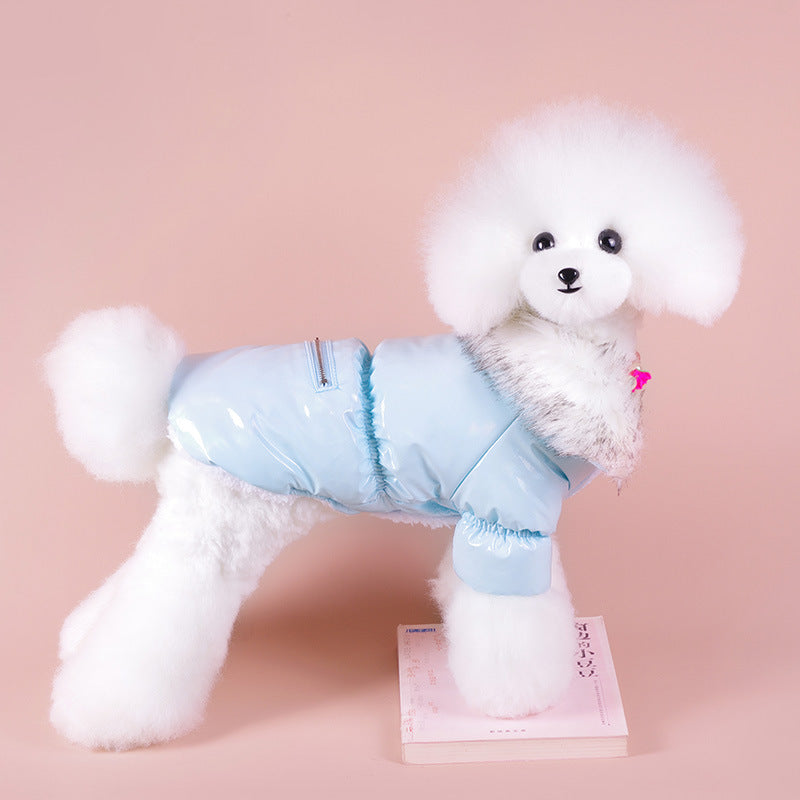 Warm Pet Autumn And Winter Thickening Puppy Down Jacket