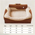 Four-sided Detachable And Washable Dog Bed For Fall And Winter