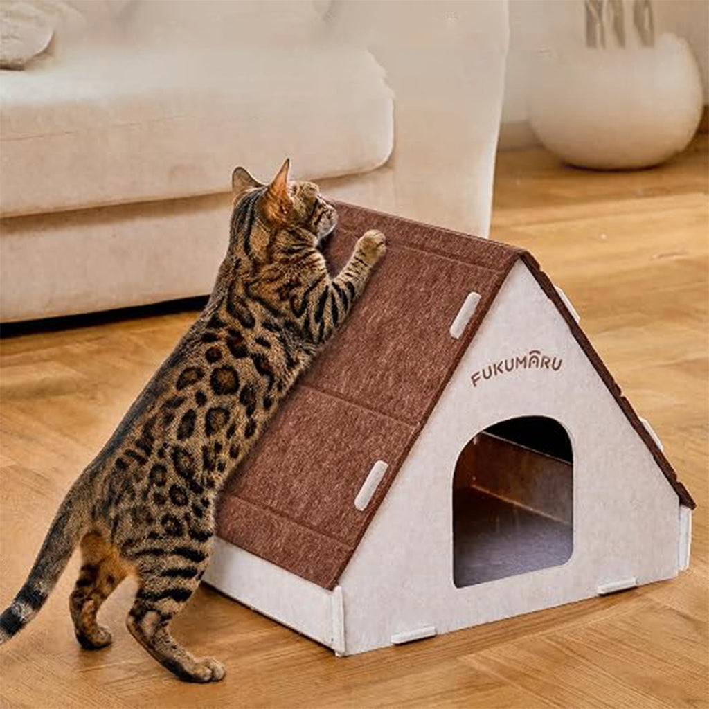 Cat Bed, Felt Pet Bed, New-style Small House Cat Bed, Tent