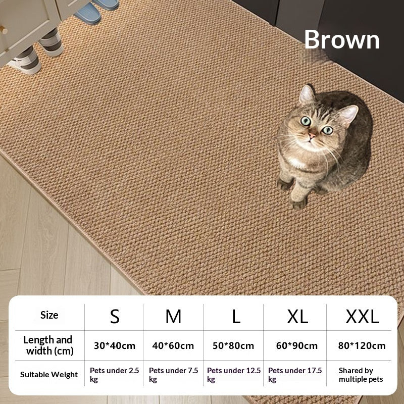 Sisal-like Pet Supplies Cat Scratching Tool Non-slip Mat