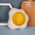 Creative Yolk-Shaped Pet Bowl Water Basin