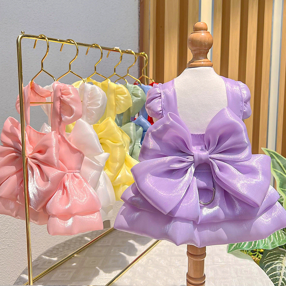 Pet Wedding Dress Dog Cat Clothes