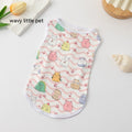 Printed Cartoon Cute Puppy's Vest Clothes
