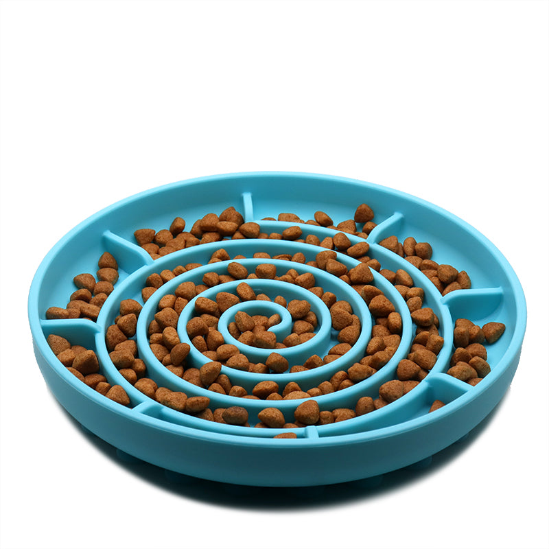 Dog Slow Food Bowl Anti-tumble Round