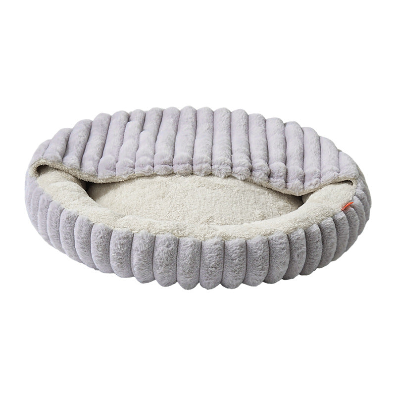 Dog House Winter Warmth Cat Bed Round Pet Bed