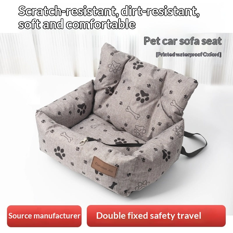 Pet Car Home Multi-Functional Lockable Safety Crate