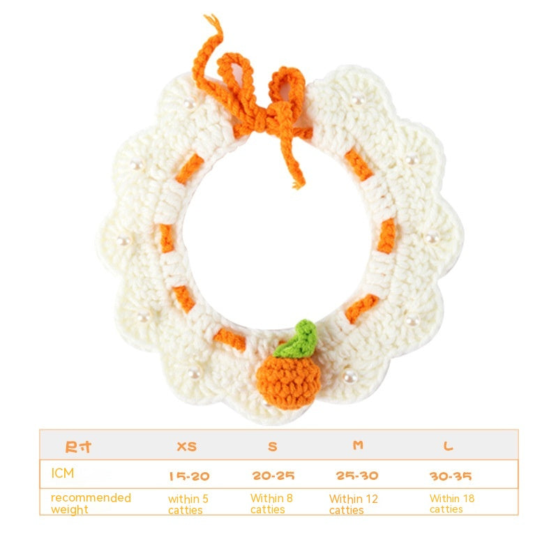 Cat Knitted Scarf Neckband Necklace