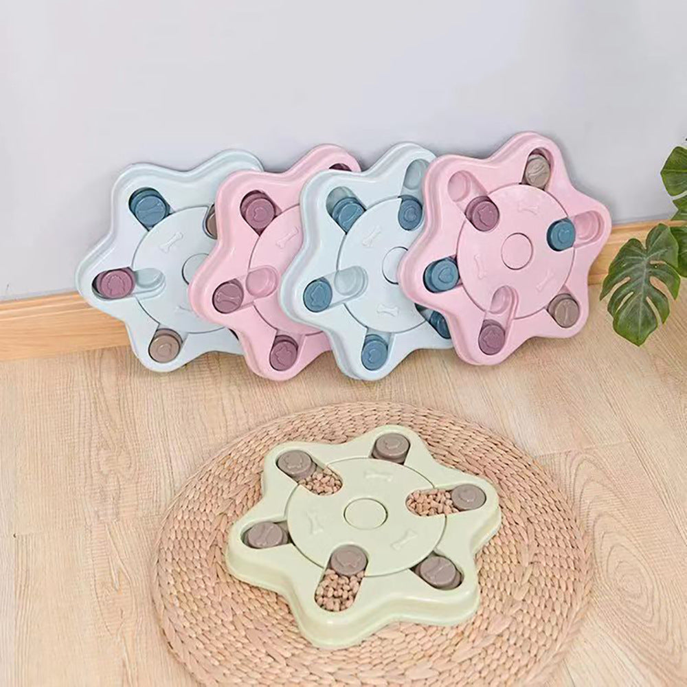 Pet Slow Food Dog Bowl Factory Pet Toy Dog Turntable Eating