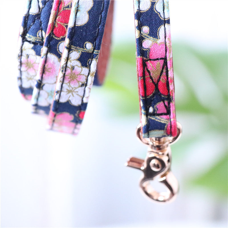 Japanese Style Cat Traction Rope To Prevent Break Free Chest Strap
