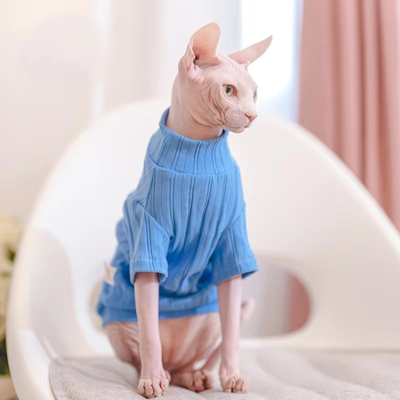 Soft Sphynx Sweater Hairless Cat Clothes
