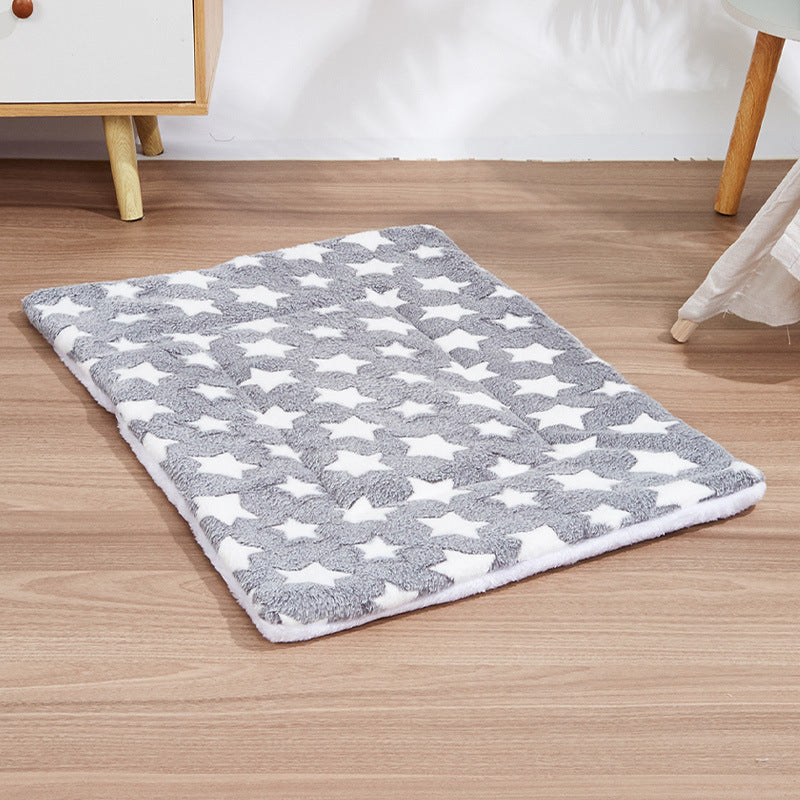Warm Plush Pet Dog Bed Mat