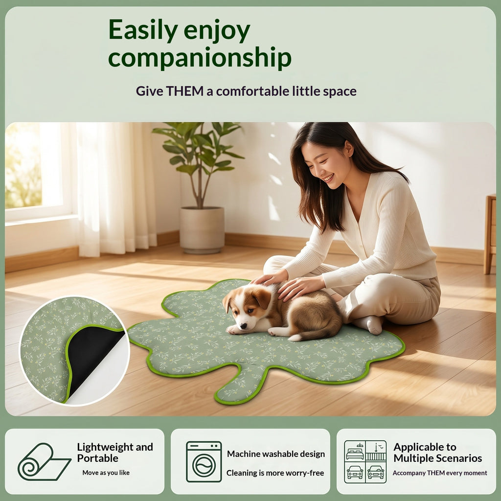 New Pet Cat Mat, Summer Cat Sleeping Mat, Universal Dog Mattress For All Seasons, Soft, Comfortable And Non-Slip