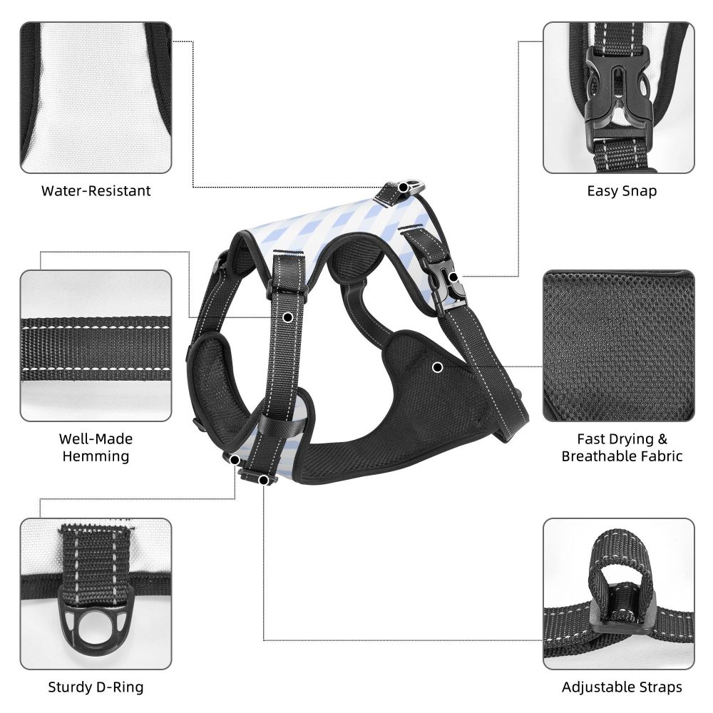 Durable Oxford Cloth Pet Leash Vest
