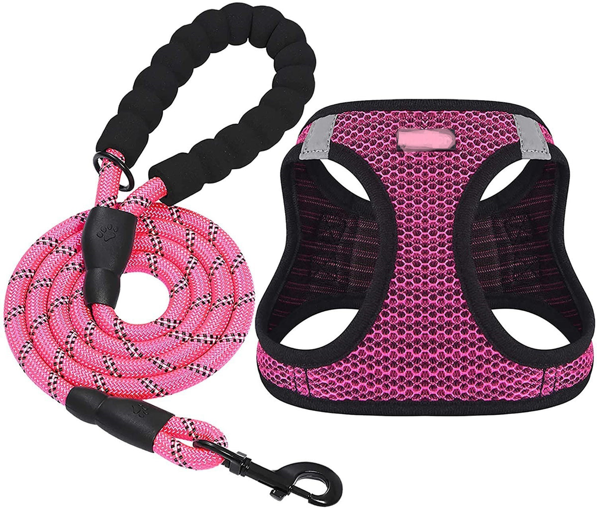 New Pet Harness, Vest-Style Dog Leash, Reflective Breathable Dog Rope, Pet Supplies Wholesale