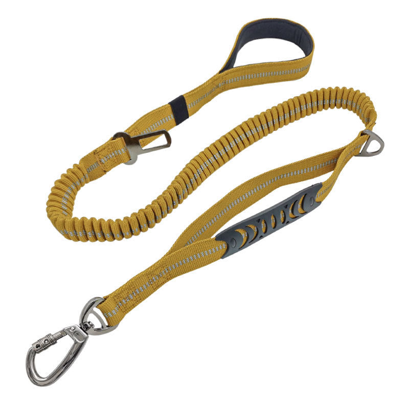 Car Traction Dog Leash Can Go Out Dog Walking Artifact