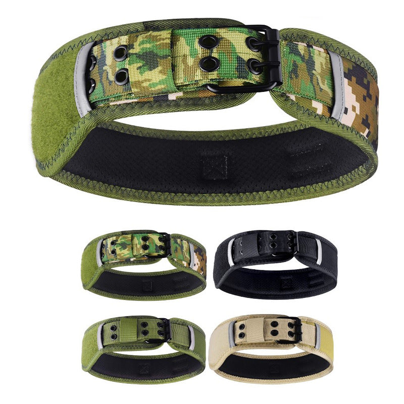 Horse And Dog Collar Camouflage Nylon