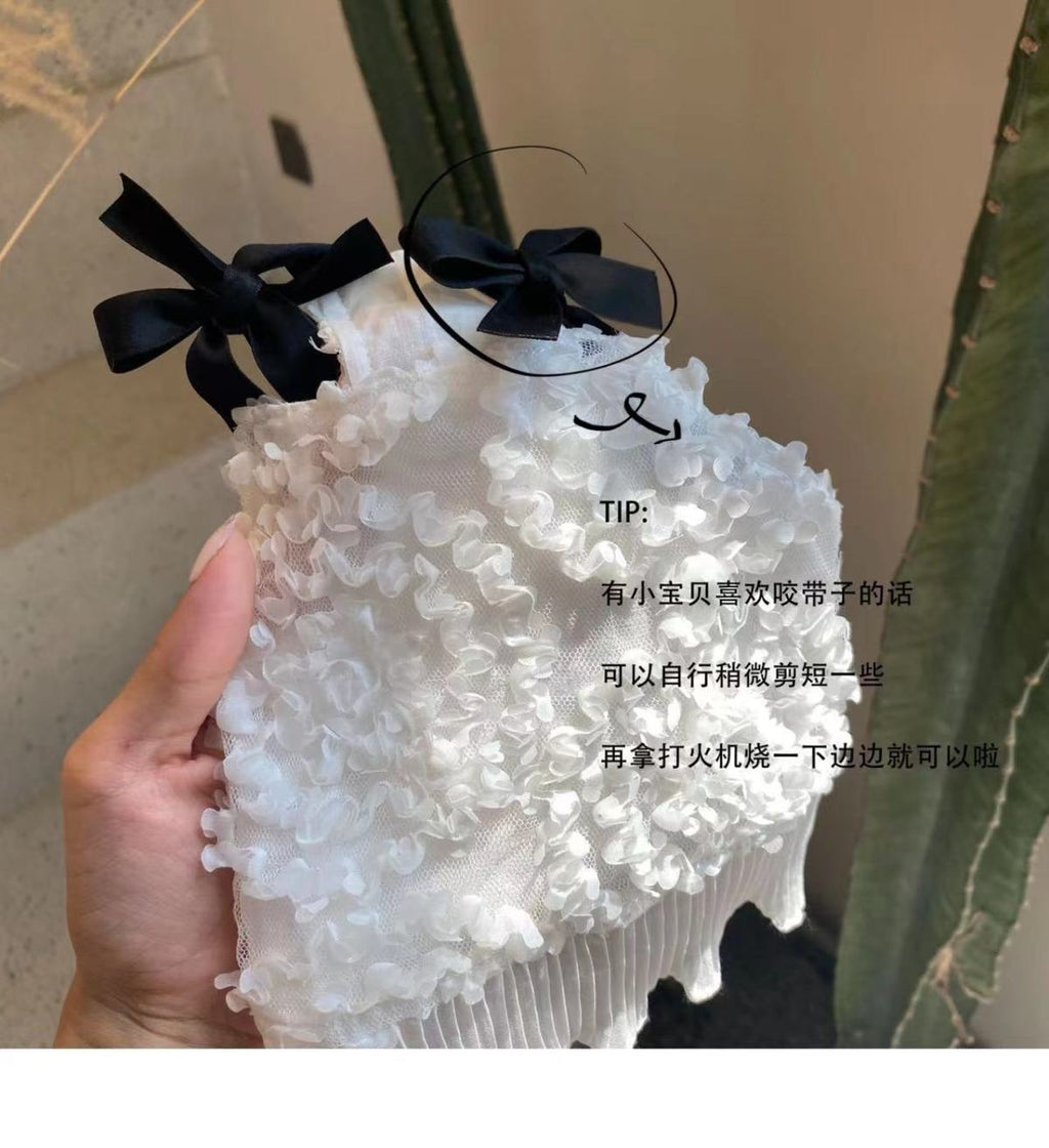 Pet Thin Dog Cat Flower Skirt