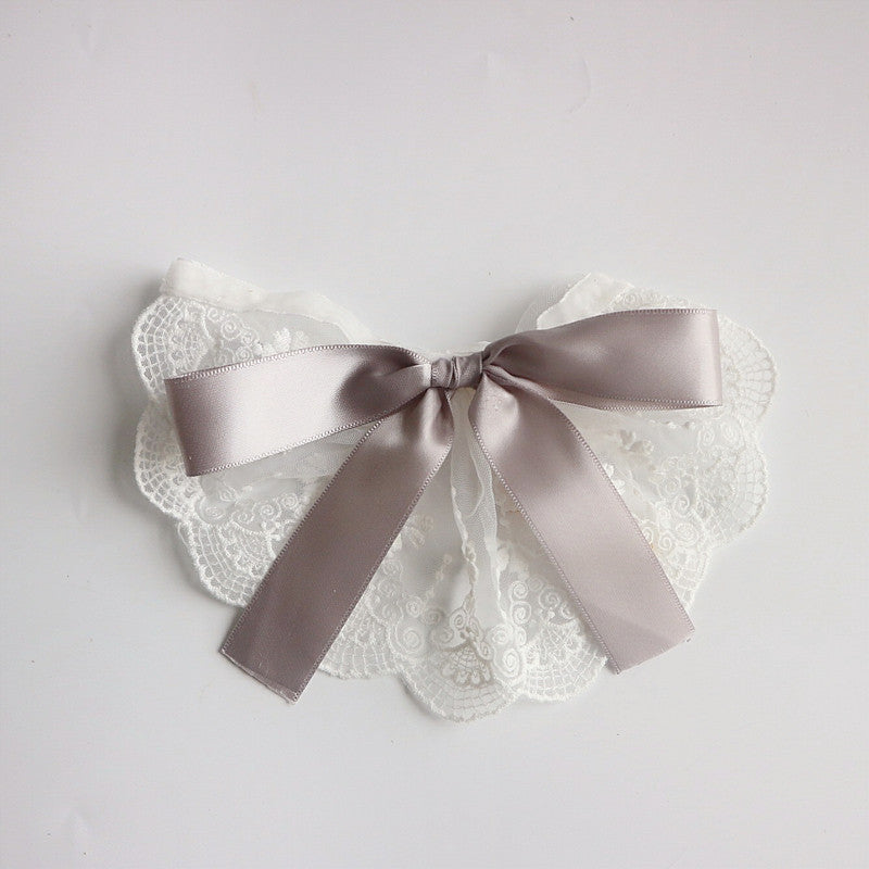 Cat Dog Lace Saliva Bow Jewelry