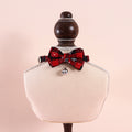 Pet Adjustable Anti-suffocation Double-layer Bow Snowflake Plaid Christmas Collar Cat Dog Bell Accessories Necklace