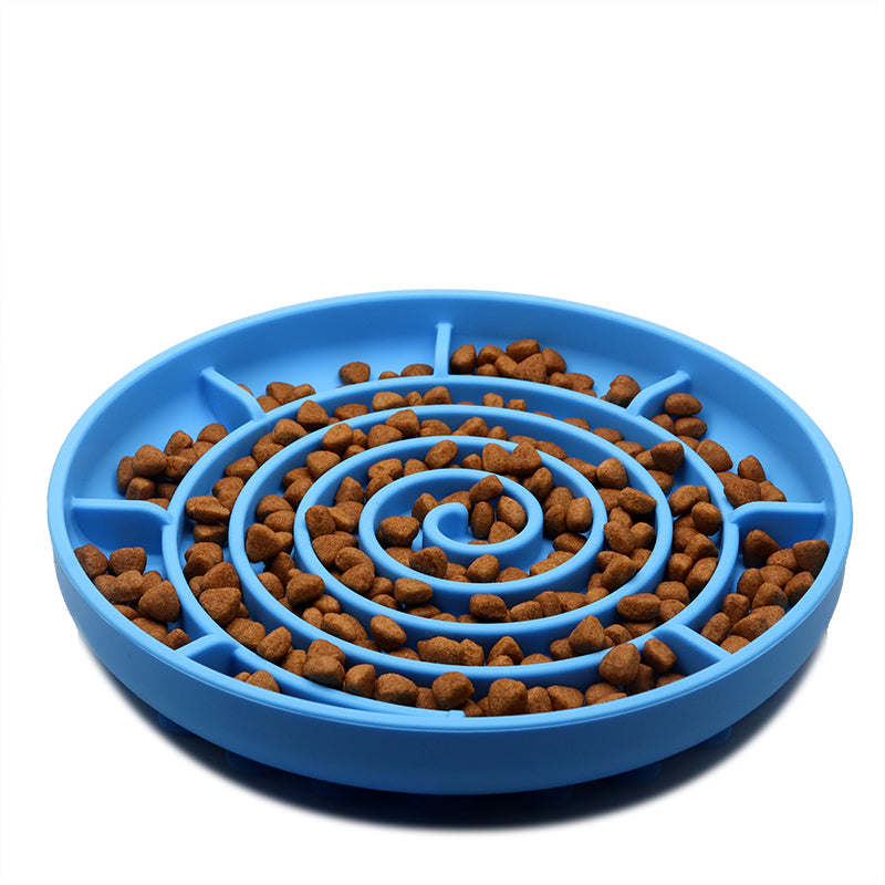 Dog Slow Food Bowl Anti-tumble Round