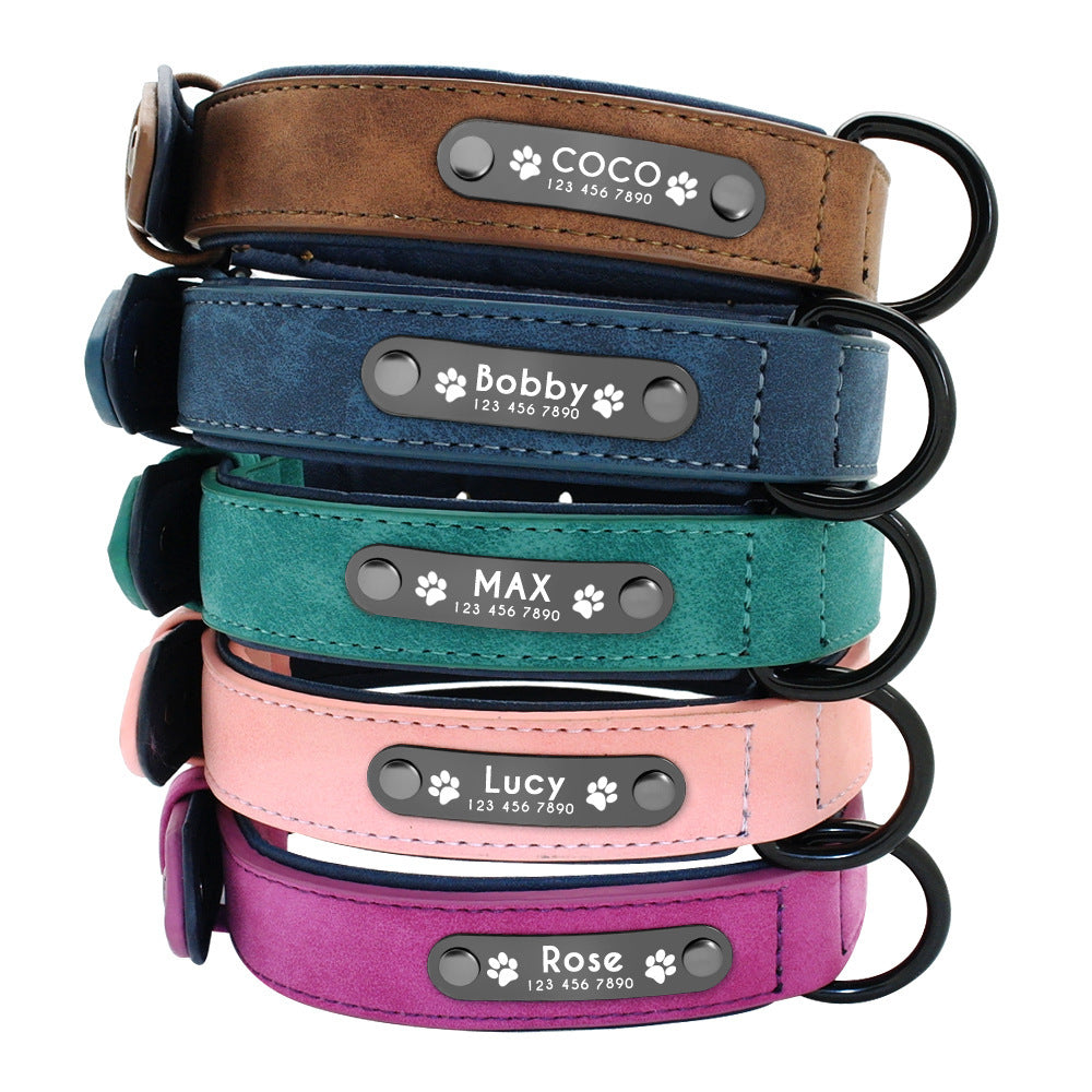 Matte Anti Lost Dog Collar