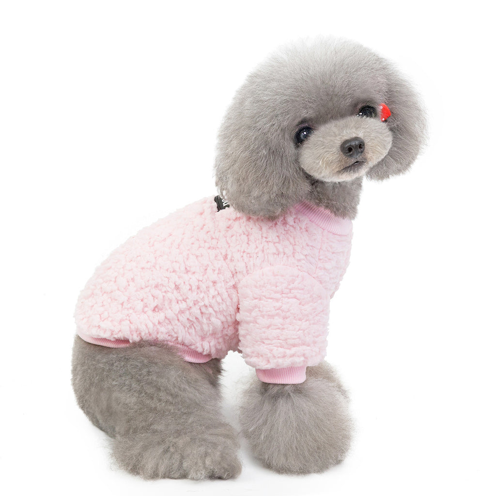 Pet Cat Dog Clothes Autumn And Winter Velvet Coat